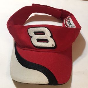 NASCAR Dale Jr sun visor Budweiser racing hat